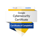 Google CyberSecurity Certificate Badge